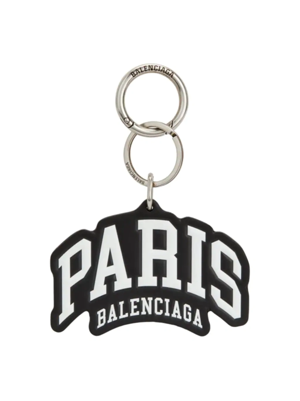 【BALENCIAGA】 Paris keychain Women's Tourist Paris Croissant Charm/keychain in Multicolor