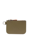 WOOLRICH ZIPPED LEATHER WALLET