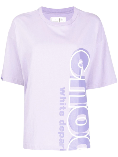 Chocoolate Logo-print T-shirt In Purple