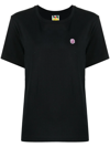 A BATHING APE LOGO-PRINT SHORT-SLEEVED T-SHIRT