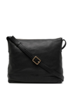 Yu Mei Braidy Zip Napa Leather Crossbody Bag In Schwarz
