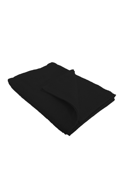 Sols Island Bath Towel (30 X 56 Inches) (black) (one)
