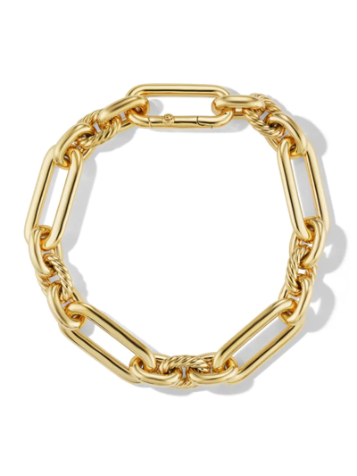 David Yurman Women's Lexington Chain Bracelet In 18k Yellow Gold, 9.8mm