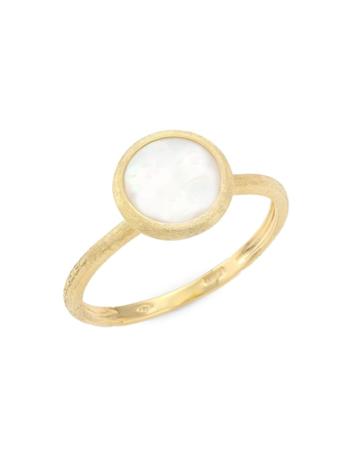 Marco Bicego Women's Jaipur Color 18k Yellow Gold & Mother-of-pearl Ring In Mother Of Pearl