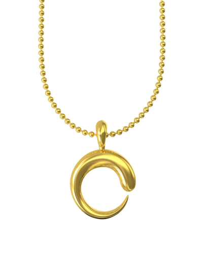 Khiry Khartoum Ii 18k Yellow Gold Vermeil Pendant Necklace In Polished Gold