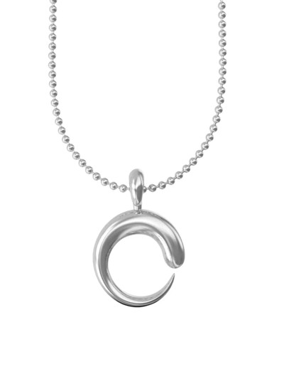Khiry Khartoum Ii Sterling Silver Pendant Necklace In Polished Sterling Silver
