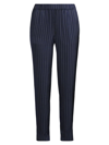 HUGO BOSS TARIYANA PINSTRIPE PANTS