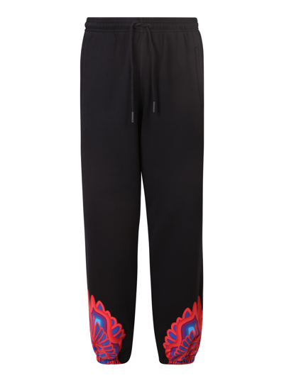 MARCELO BURLON COUNTY OF MILAN CURVED WINGS PRINT JOGGERS