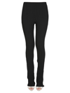 Philosophy Di Lorenzo Serafini Shiny Viscose Flared Pants In Nero