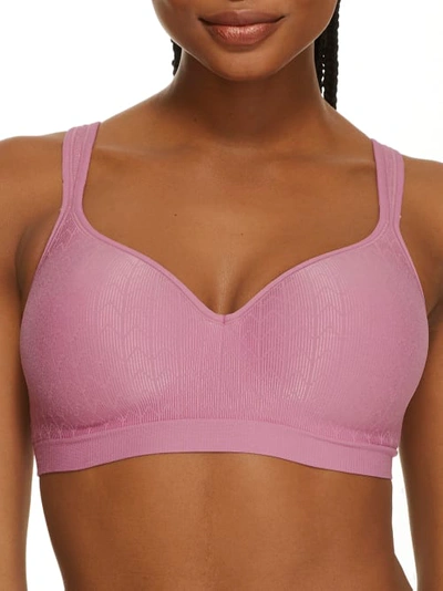 Bali Comfort Revolution Wire-free Bra In Greenhouse Lavender