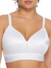 Bali One Smooth U Bounce Control Wire-free T-shirt Bra In White