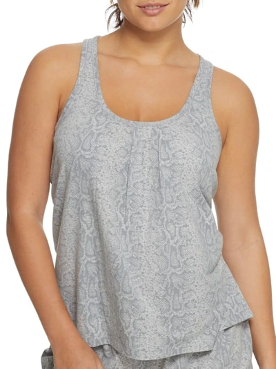 Bare Necessities Relax, Recharge, Recycled Knit Tank In Python