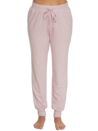 Bare Necessities Relax, Recharge, Recycled French Terry Joggers In Rose