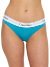 Calvin Klein Modern Cotton Bikini In Tapestry Teal