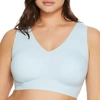 Calvin Klein Plus Size Invisibles Bralette In Rain Dance