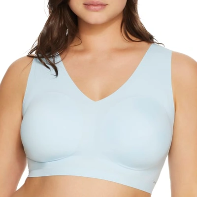 Calvin Klein Plus Size Invisibles Bralette In Rain Dance