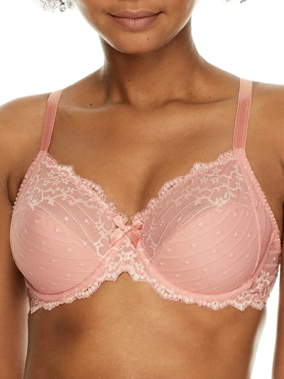 Chantelle Rive Gauche Side Support Bra In Rose Tutu