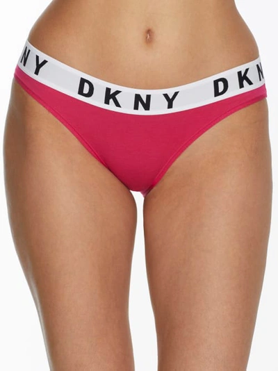 Dkny Boyfriend Bikini In Raspberry