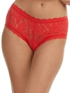 Hanky Panky Signature Lace Boyshort - Deep Sea Coral In Deep Sea Coral