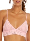 Hanky Panky Signature Lace Padded Triangle Bralette In Pink Lemonade