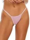 Hanky Panky One Size Breathe Natural G String In Provence Pink