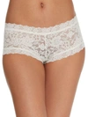 Hanky Panky Daily Lace Boyshort In Marshmallow