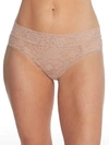 Hanky Panky Daily Lace Girl Brief In Taupe