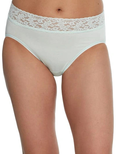 Hanky Panky Supima Cotton French Cut Brief In Cucumber