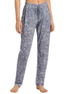 Hanro Knit Pajama Pants In Calm Paisley