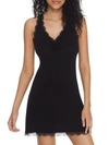 Honeydew Intimates All American Knit Chemise In Black