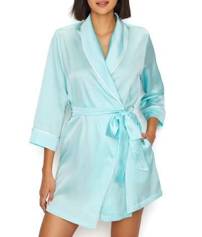 Kate Spade Charmeuse Happily Ever After Robe In Air