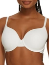 Le Mystere Second Skin Back Smoother T-shirt Bra In Silver Drop