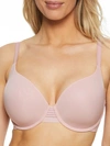 Le Mystere Second Skin Back Smoother T-shirt Bra In Adobe Rose