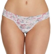 Maidenform Sexy Must Have Lace Thong In Refreshed Rose