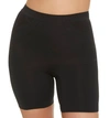 Maidenform Firm Control Feel Good Fashion Mid-thigh Shaper In Black