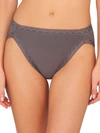 Natori Bliss French Cut Brief Panty Underwear With Lace Trim In Anchor