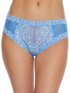 Natori Feathers Hipster Briefs In Pool Blue
