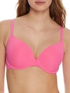 On Gossamer Sleek Micro Convertible T-shirt Bra In Azalea Pink