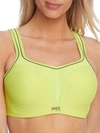 Panache Ultimate High Impact Underwire Sports Bra In Lime Zest