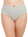 Spanx Cotton Control Brief In Heather Grey