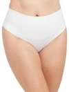 Spanx Cotton Blend Control Briefs In White