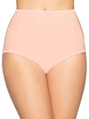 Vanity Fair Illumination Hi-cut Brief Underwear 13108, Also Available In Extended Sizes In Peach Sorbet