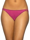 Vanity Fair Illumination String Bikini Underwear 18108 In Polished Pink