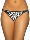 Vanity Fair Illumination String Bikini In Malibu Leopard Print