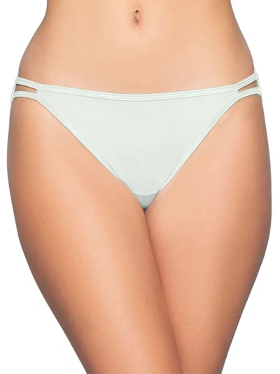 Vanity Fair Illumination String Bikini In Light Sage