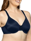 Vanity Fair Beauty Back Minimizer Bra In Ghost Navy