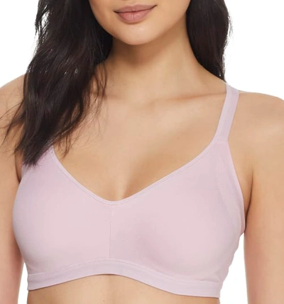 Warner's Easy Does It  Wire-free Bra In Fragrant Lilac