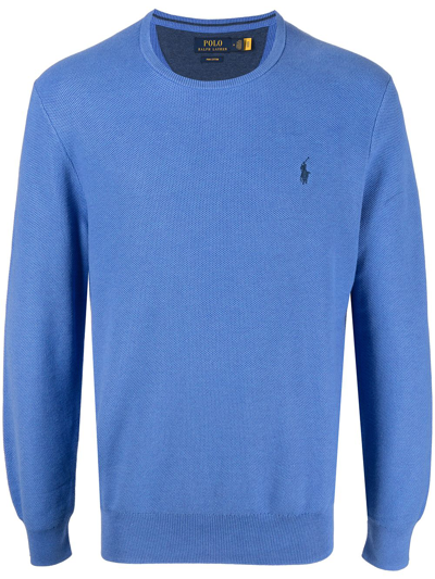 Polo Ralph Lauren Polo Pony Sweatshirt In Blue