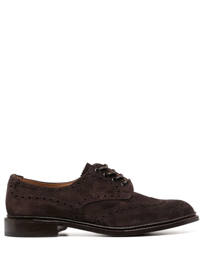 Tricker's Burton Lace-up Brogues In Braun