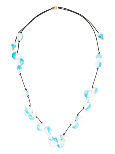 Panconesi Vacanza Pearl Necklace In Weiss